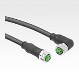 Elektromos csatlakozók, M8x1
persely menetes reteszeléssel, árnyékolatlan