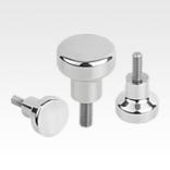 Gomba alakú fogantyúk külső menettel, magas szárral Freudenberg Process Seals Hygienic USIT® tömítőalátéthez