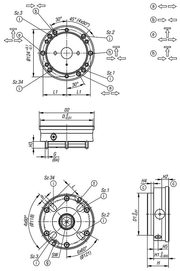 UNILOCK rögzítőmodul 
ESA 138